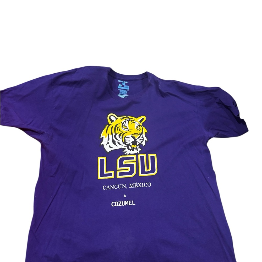 Purple LSU Graphic T-Shirt
